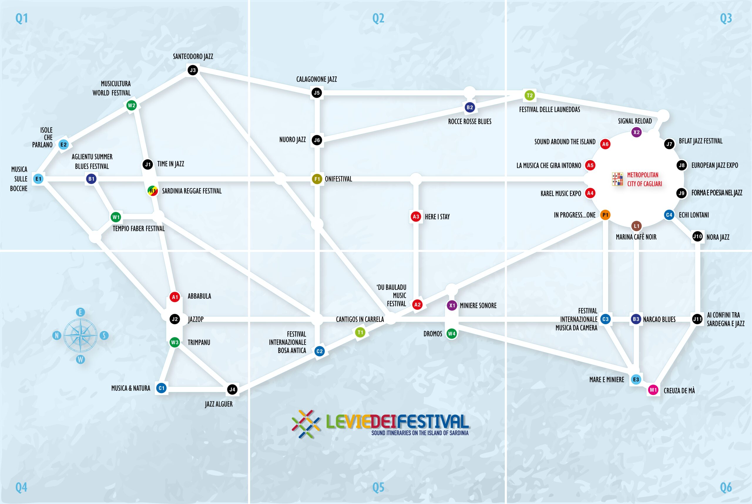 Le Vie Dei Festival – Mappa Interattiva DE